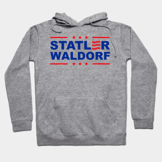 Statler and Waldorf For President 2024 Hoodie by rajem